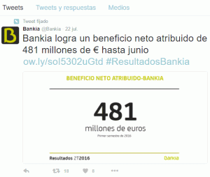 Bankia-Beneficios